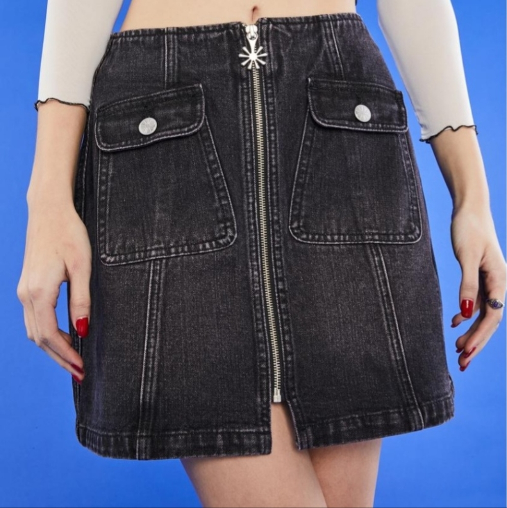 Are U Afraid Of The Dark Mini Skirt